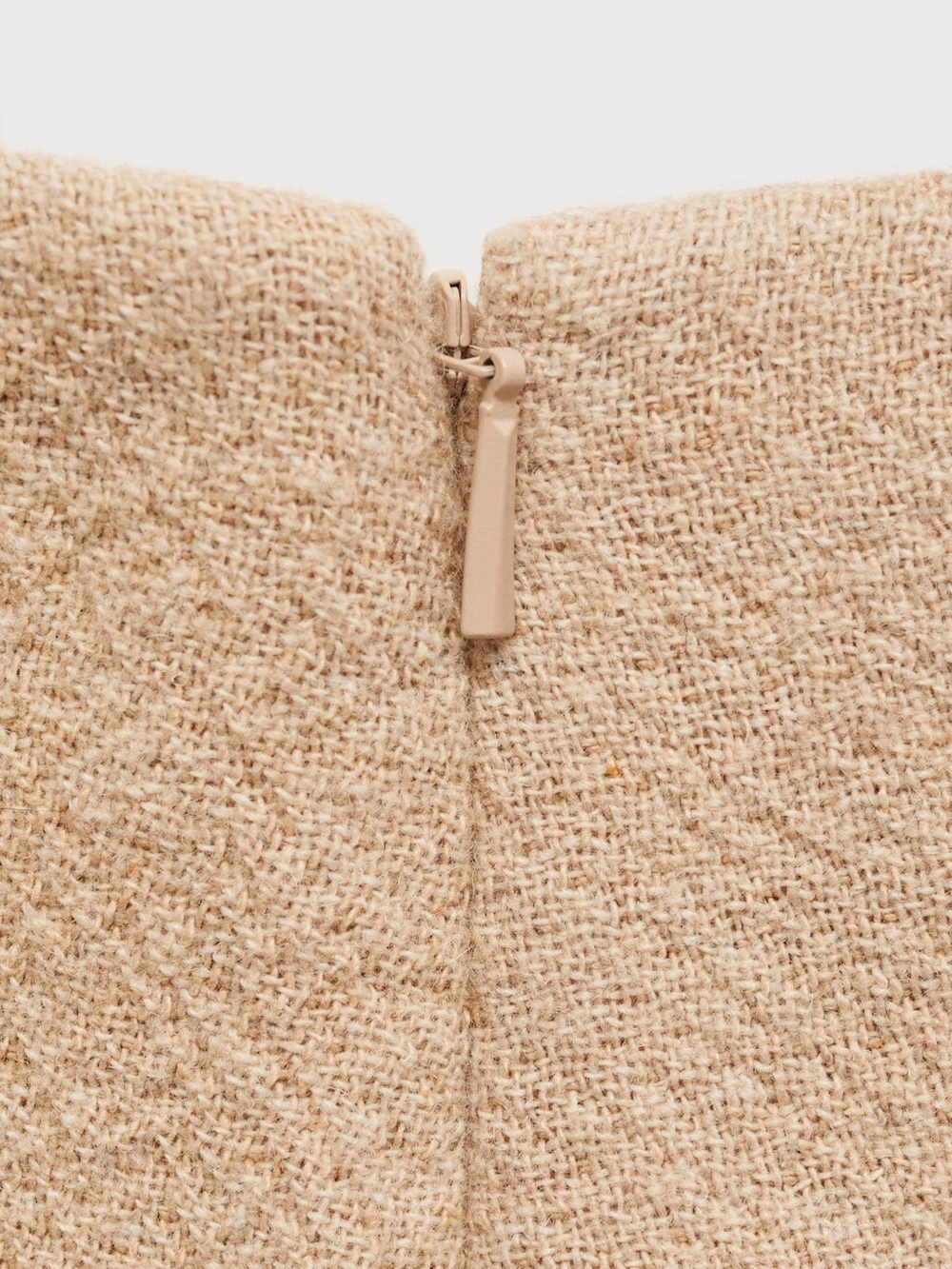 Mango Button-Front Mini Skirt - Picture 3 of 5